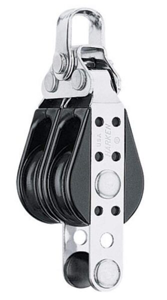 Motón Harken 085 doble con arraigo