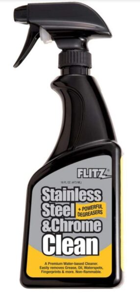 Limpiador Flitz de acero inox. y cromo de 50ml