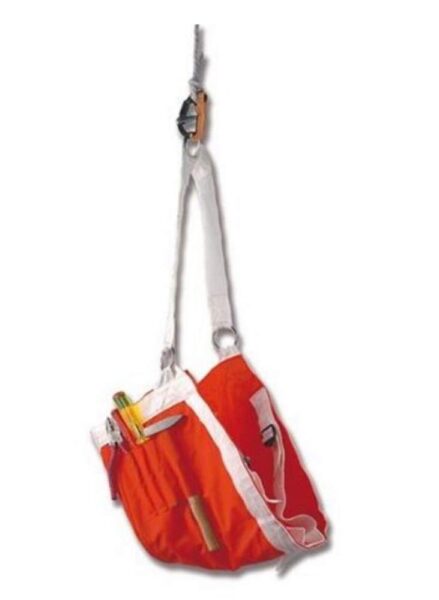 Silla de guindola naranja