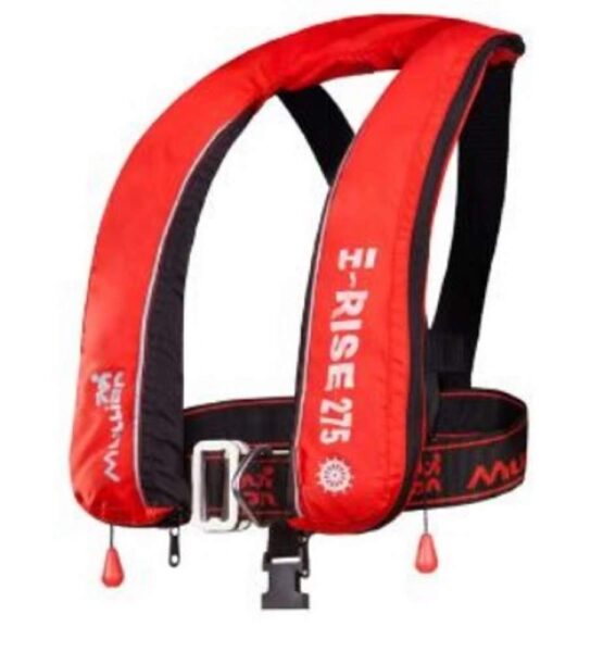 Chaleco autoinflable Mullion SOLAS Rojo/Negro