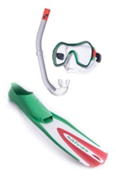 Set EB328 Patas, máscara y snorkel 42/43