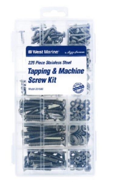 Large Tapping and Machine Screw Kit West Marine
