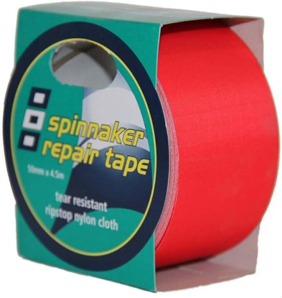 Rollo de cinta PSP para spinnakers 50mm x 4.5m Rojo