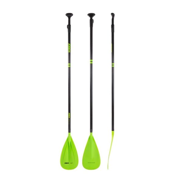 Jobe Fusion Stick Remo SUP Verde Lima 3-partes