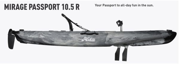 Kayak Hobie Passport 10.5 DCAMO DLX