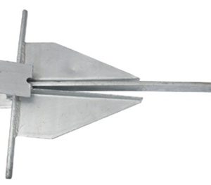 Ancla Lalizas galvanizada tipo Danforth de 3 kg