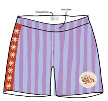 EL PEPE STRIPES - Short Hombre