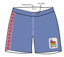 EL CHORRO SKYBLUE - Short Hombre