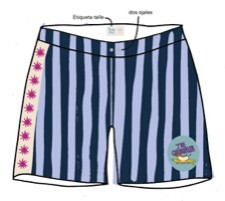 CHIHUAHUA STRIPES - Short Hombre