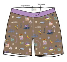 LA COSTA BROWN - Short Hombre