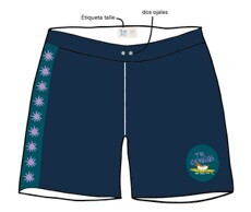 CHIHUAHUA BLUE - Short Hombre