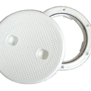 Tapa estanca INDUSTRIAL 132mm blanca
