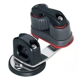 Base Giratoria Harken con ojo de buey y mordaza 150°