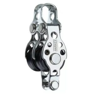 Motón Harken doble con arraigo de 16mm