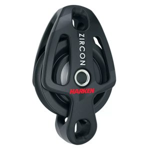 Motón 40mm Harken Zircon simple con arraigo