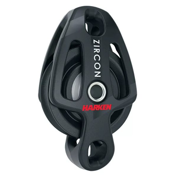 Motón 40mm Harken Zircon simple con arraigo