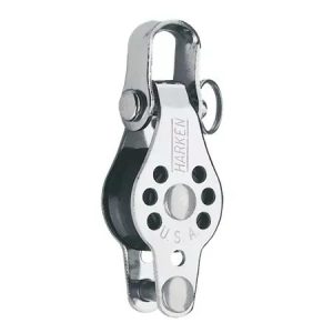 Motón Harken Micro simple c/ grillete y arraigo
